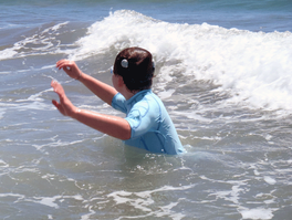 Swimming cochlear implants ocean